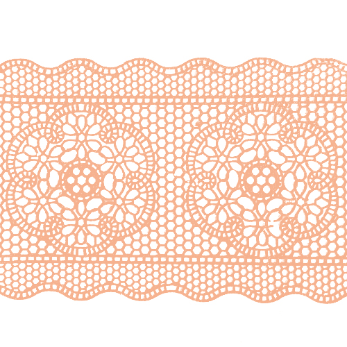 Кружево № 9 Кремовое Н-60 (3шт)