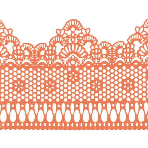 Кружево № 3 Персиковое Н-60 (3шт)