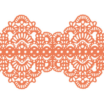 Кружево № 6 Персиковое Н-60 (3шт)