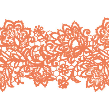 Кружево № 7 Персиковое Н-60 (3шт)