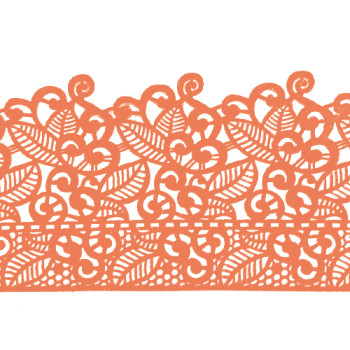 Мереживо №10 Персиковое Н-60 (3шт)