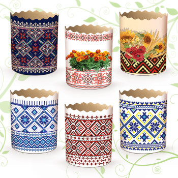 (70х85) Бумажная форма для пасок    