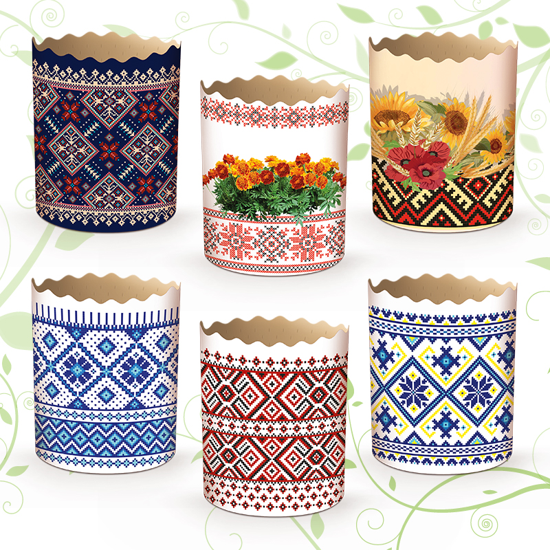 (70х85) Бумажная форма для пасок    