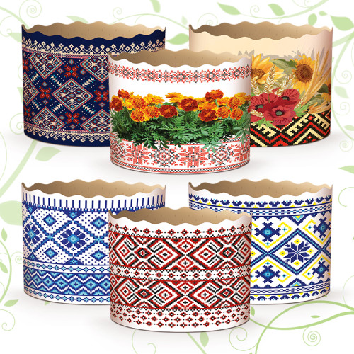 (110х85) Паперова форма для пасок (110х85) Паперова форма для пасок