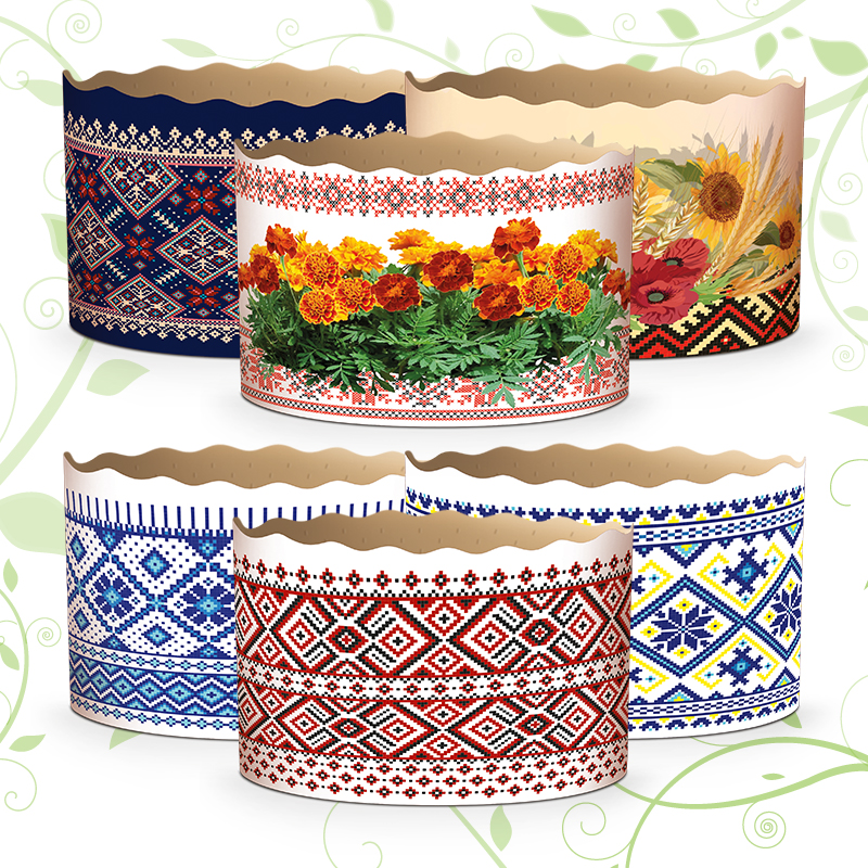 (130х85) Паперова форма для пасок 