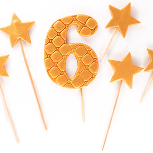 Цифра Преміум золота №6