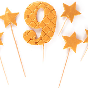 Цифра Преміум золота №9