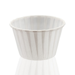 Паперова формочка з посиленим бортиком (Біла) 45 х 45мм Паперова формочка з посиленим бортиком (Біла) 45 х 45мм