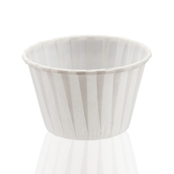 Паперова формочка з посиленим бортиком (Біла) 45 х 45мм