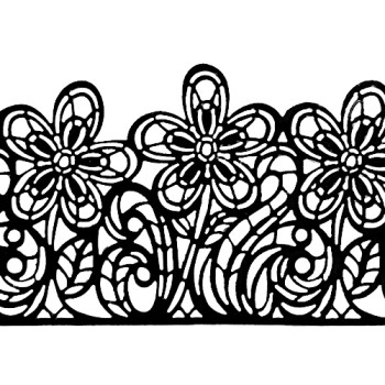 Кружево № 4 Черное Н-60 (3шт)