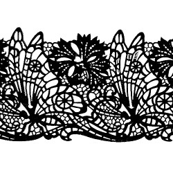 Мереживо №13 Чорне Н-60 (3шт) Мереживо №13 Чорне Н-60 (3шт)