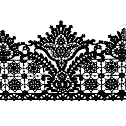 Мереживо №14 Чорне Н-60 (3шт) Мереживо №14 Чорне Н-60 (3шт)