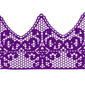 Кружево № 2 Фиолетовое Н-60 (3шт)