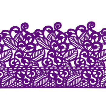 Мереживо №10 Фіолетові Н-60 (3шт)