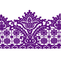 Мереживо №14 Фіолетові Н-60 (3шт) Мереживо №14 Фіолетові Н-60 (3шт)