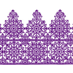 Мереживо №15 Фіолетові Н-60 (3шт) Мереживо №15 Фіолетові Н-60 (3шт)