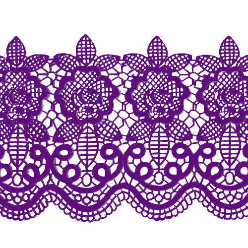 Мереживо №16 Фіолетові Н-60 (3шт) Мереживо №16 Фіолетові Н-60 (3шт)