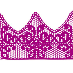 Мереживо № 2 Сиреневое Н-60 (3шт) Мереживо № 2 Сиреневое Н-60 (3шт)