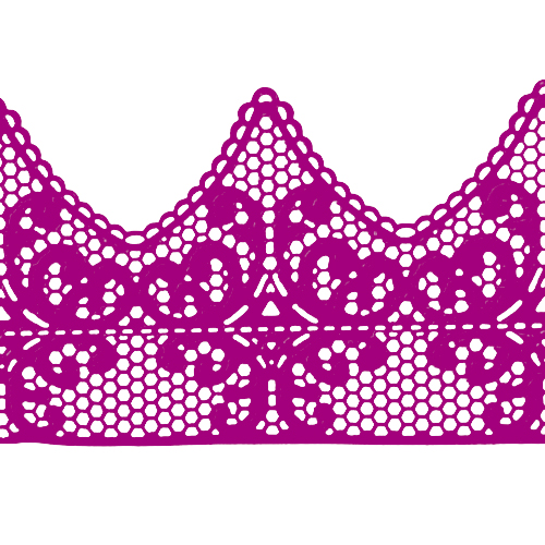 Мереживо № 2 Сиреневое Н-60 (3шт)