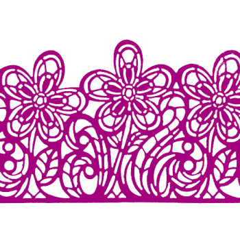 Кружево № 4 Сиреневое Н-60 (3шт)