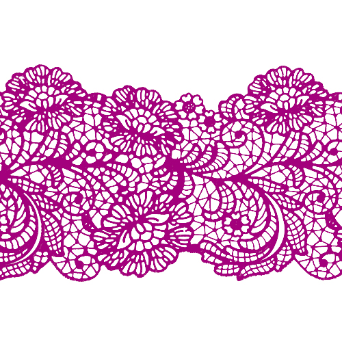Мереживо №12 Сиреневое Н-60 (3шт)