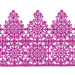 Мереживо №14 Сиреневое Н-60 (3шт) Мереживо №14 Сиреневое Н-60 (3шт)