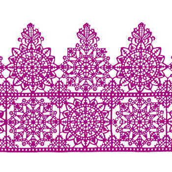 Кружево №14 Сиреневое Н-60 (3шт)