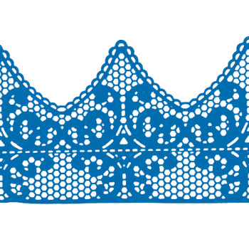 Кружево № 2 Синее Н-60 (3шт)