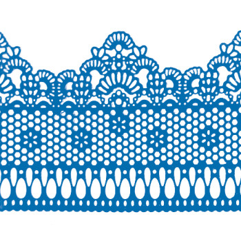 Кружево № 3 Синее Н-60 (3шт)