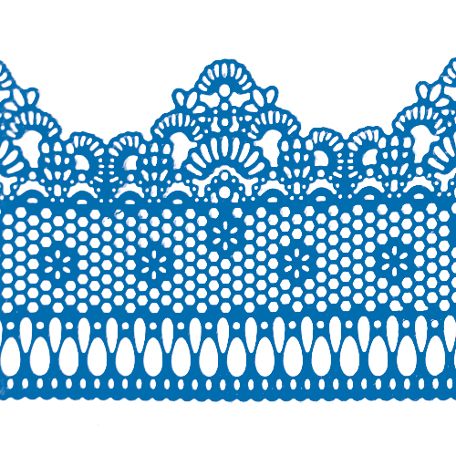 Кружево № 3 Синее Н-60 (3шт)