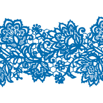 Кружево № 7 Синее Н-60 (3шт)