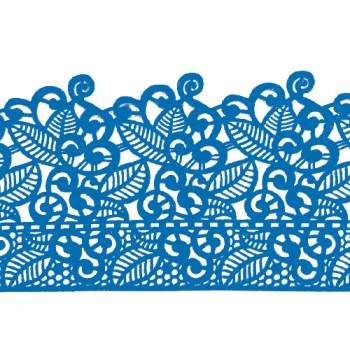 Мереживо №10 Синє Н-60 (3шт)