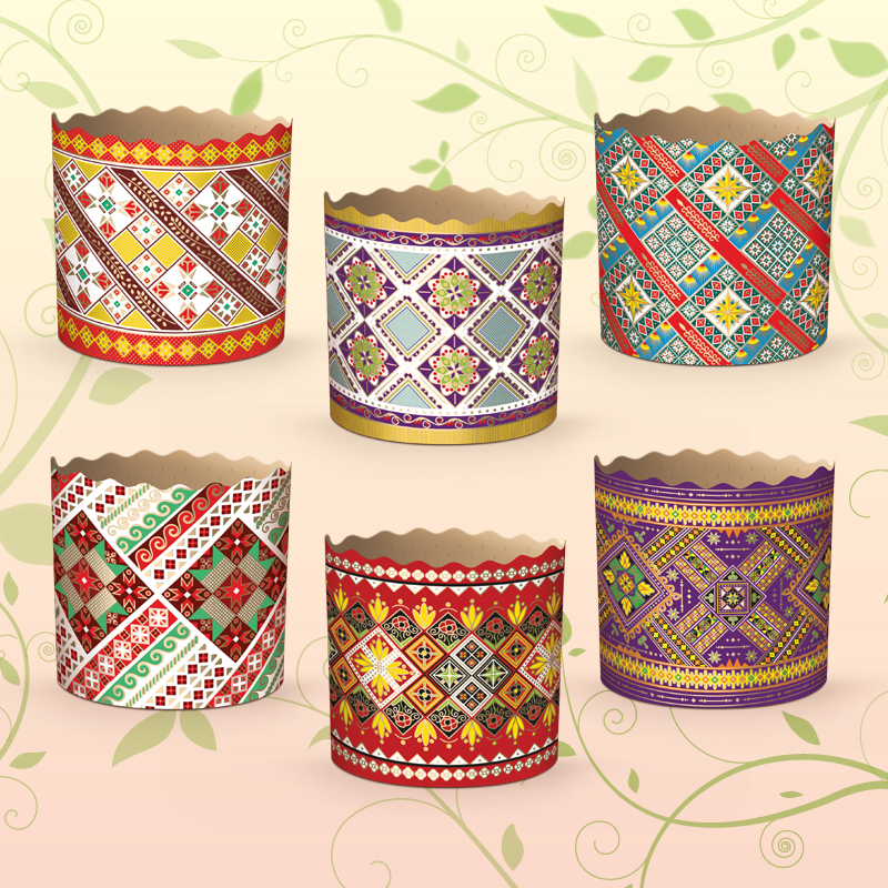 (70х65) Паперова форма для пасок 