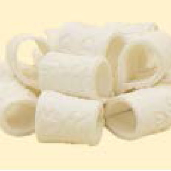 Бант об`ємний білий /18шт