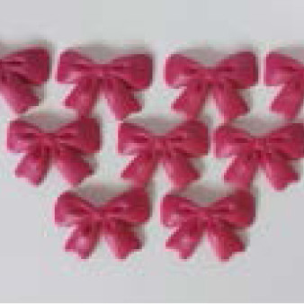 Бантики моно малінові 30 * 35мм / 50шт