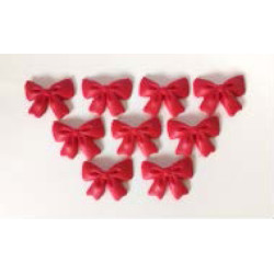 Бантики моно червоні 30 * 35мм / 50шт Бантики моно червоні 30 * 35мм / 50шт