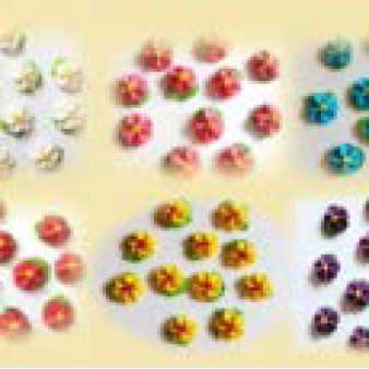 Набір кондитерських цукрових прикрас 