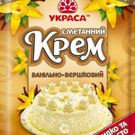 Крем сметанний 