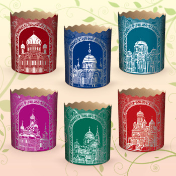 (70х85) Бумажная форма для пасок   