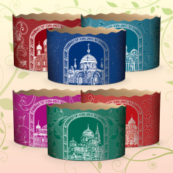 (130х85) Паперова форма для пасок (130х85) Паперова форма для пасок