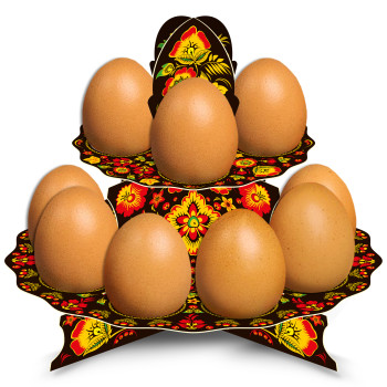 Декоративна підставка для яєць №12 