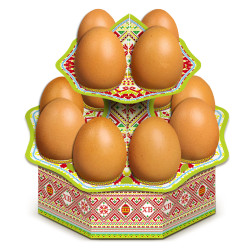 Декоративна підставка для яєць №12.1 Декоративна підставка для яєць №12.1