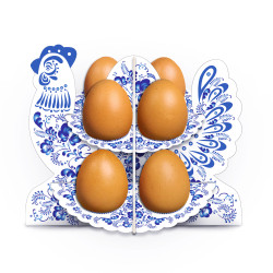 Декоративна підставка для яєць №8.1 Декоративна підставка для яєць №8.1