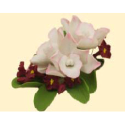 Гілочка орхідеї № 2 тонована бузкова L = 150 / 8шт