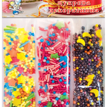 Пасхальна посипання Мікс (Альт) 3 стіки / 15гр