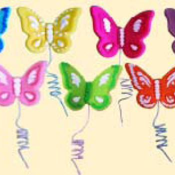 Святкові  метелики (7шт) /16шт