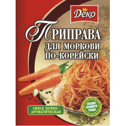 Приправа до Моркви по-корейські 25г / 100шт Приправа до Моркви по-корейські 25г / 100шт