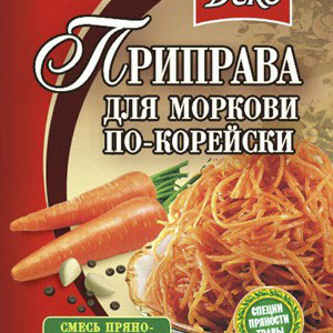 Приправа до Моркви по-корейські 25г / 100шт
