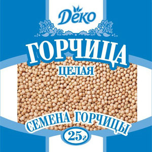 Гірчиця ціла 25г/150шт