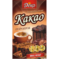 Какао темне (коробка) 80г / 35шт Какао темне (коробка) 80г / 35шт